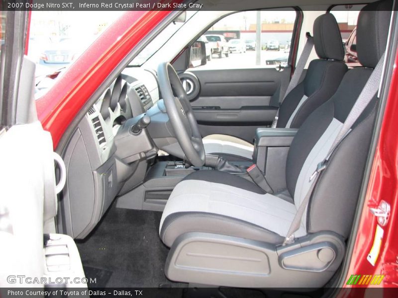 Inferno Red Crystal Pearl / Dark Slate Gray 2007 Dodge Nitro SXT