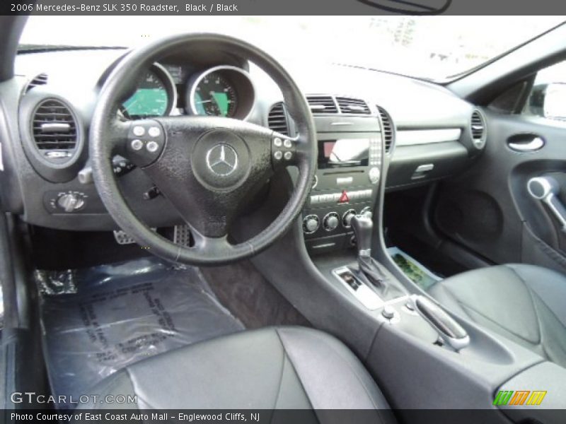 Black / Black 2006 Mercedes-Benz SLK 350 Roadster