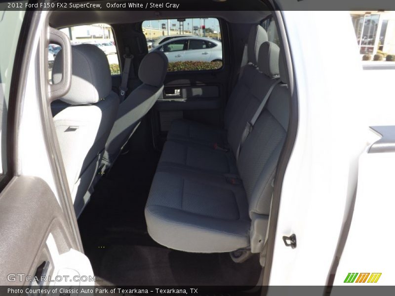 Oxford White / Steel Gray 2012 Ford F150 FX2 SuperCrew