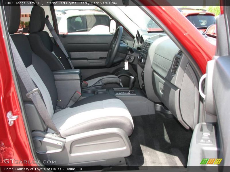 Inferno Red Crystal Pearl / Dark Slate Gray 2007 Dodge Nitro SXT