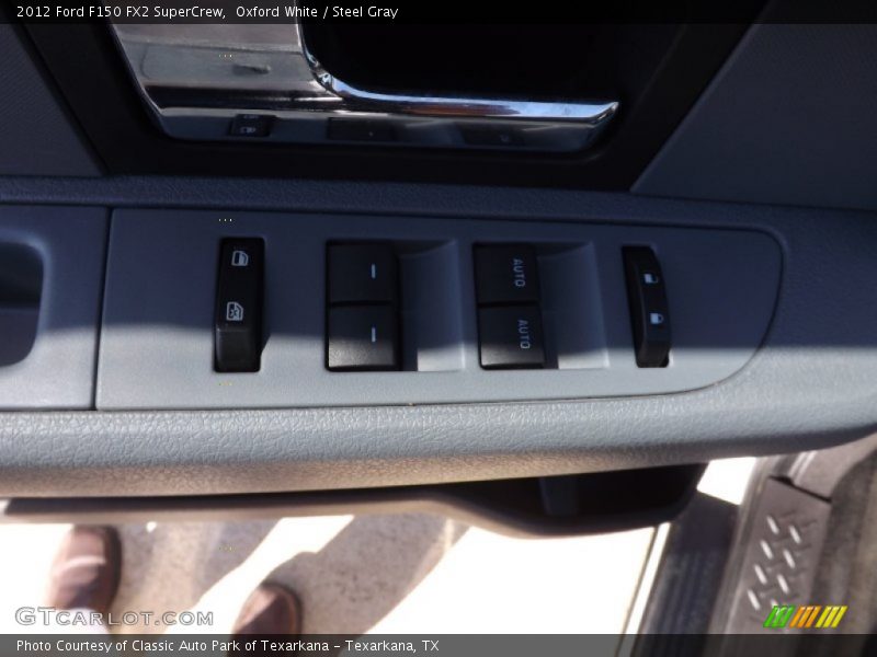 Oxford White / Steel Gray 2012 Ford F150 FX2 SuperCrew
