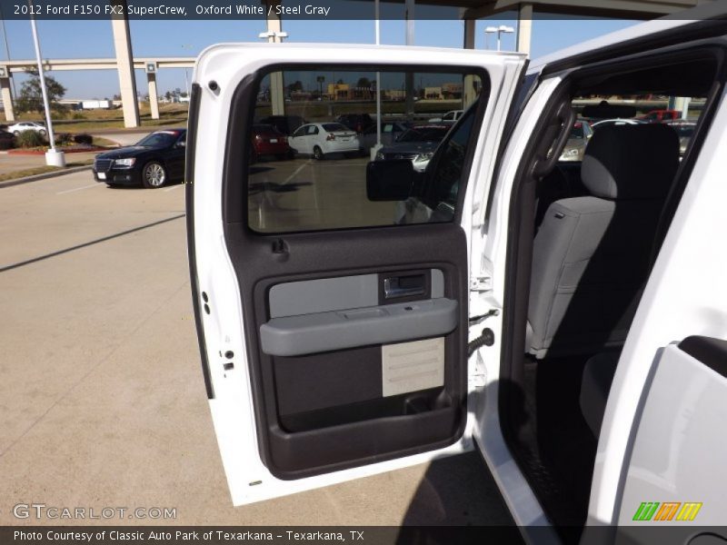 Oxford White / Steel Gray 2012 Ford F150 FX2 SuperCrew