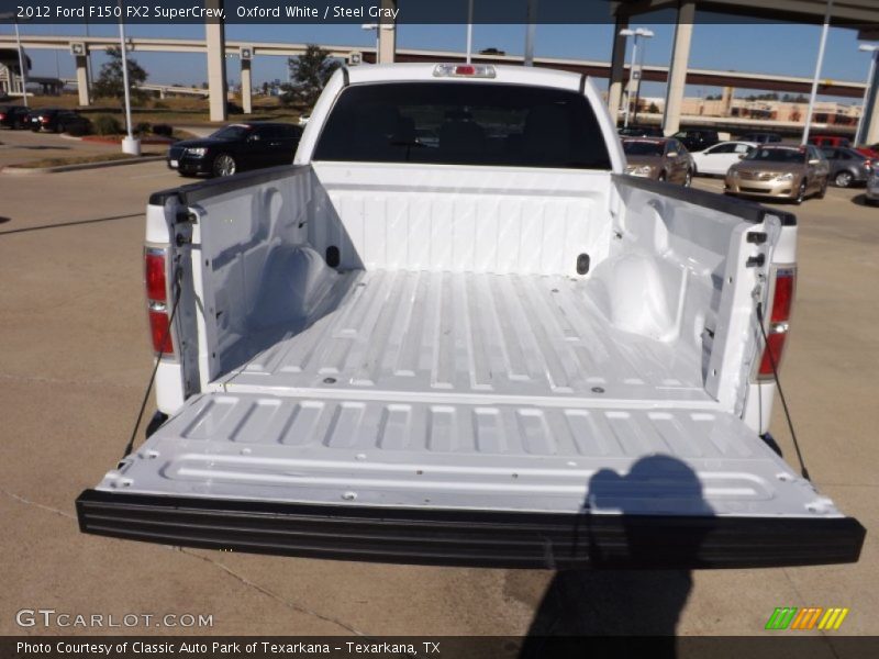 Oxford White / Steel Gray 2012 Ford F150 FX2 SuperCrew