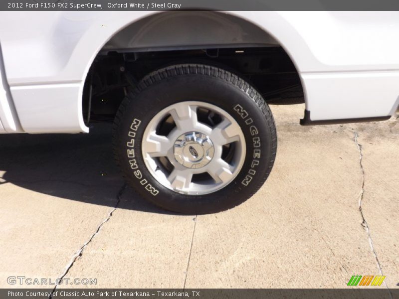 Oxford White / Steel Gray 2012 Ford F150 FX2 SuperCrew