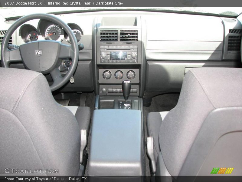 Inferno Red Crystal Pearl / Dark Slate Gray 2007 Dodge Nitro SXT