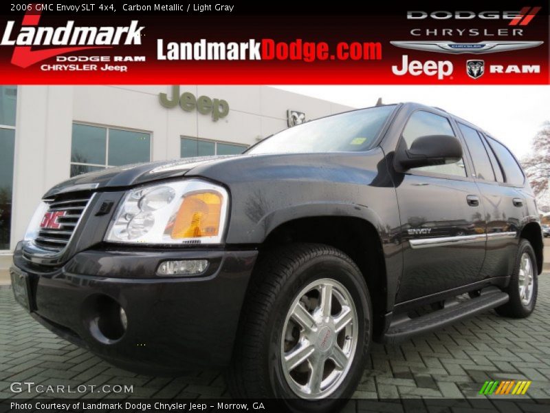 Carbon Metallic / Light Gray 2006 GMC Envoy SLT 4x4