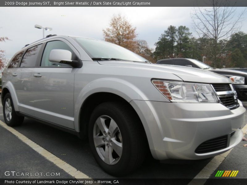 Bright Silver Metallic / Dark Slate Gray/Light Graystone 2009 Dodge Journey SXT