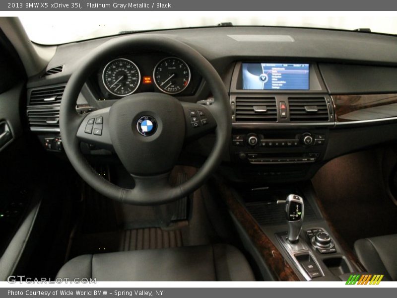 Platinum Gray Metallic / Black 2013 BMW X5 xDrive 35i