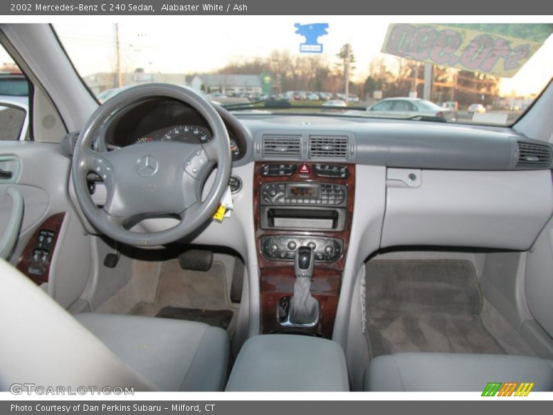 Alabaster White / Ash 2002 Mercedes-Benz C 240 Sedan