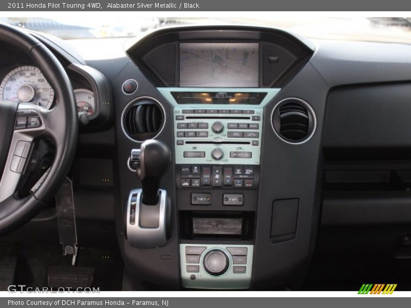 Alabaster Silver Metallic / Black 2011 Honda Pilot Touring 4WD