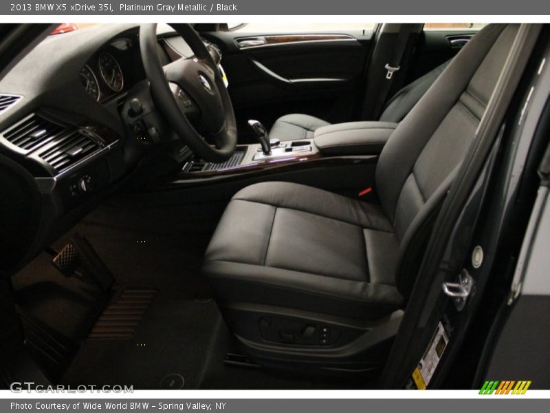 Platinum Gray Metallic / Black 2013 BMW X5 xDrive 35i