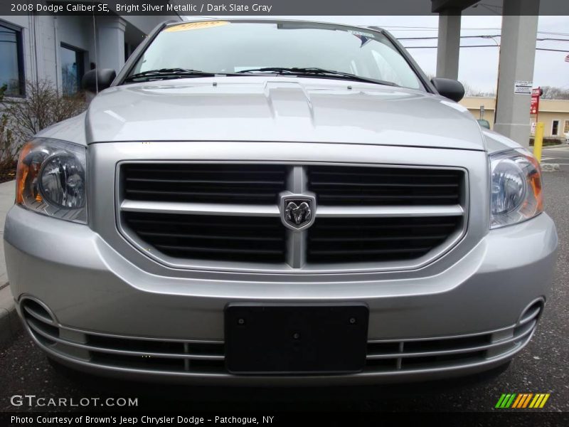 Bright Silver Metallic / Dark Slate Gray 2008 Dodge Caliber SE