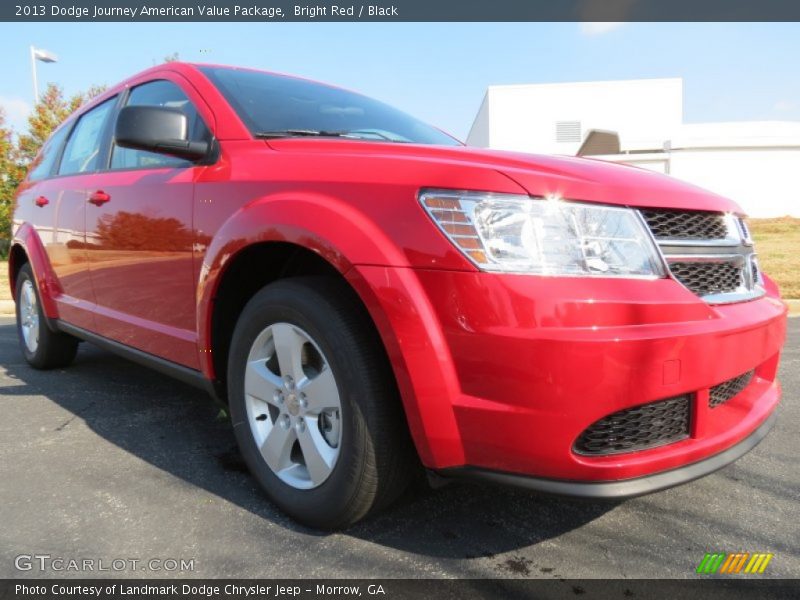 Front 3/4 View of 2013 Journey American Value Package