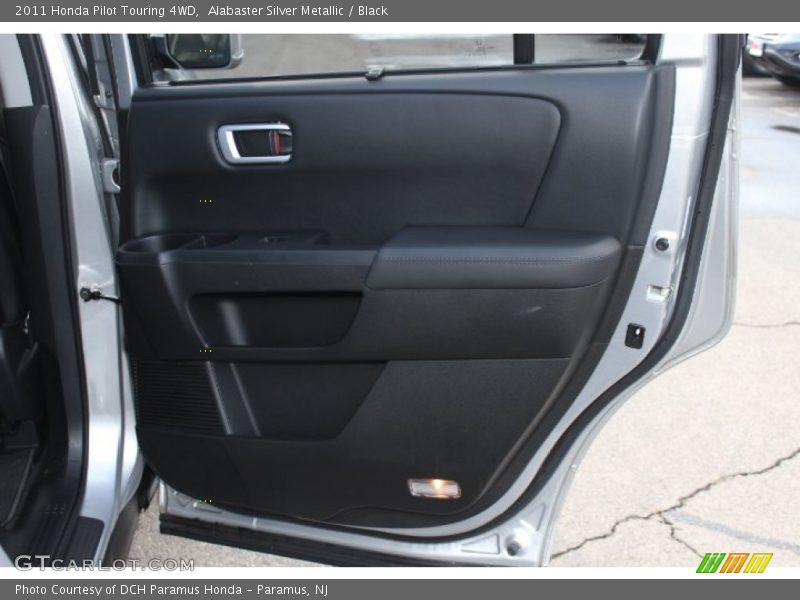 Alabaster Silver Metallic / Black 2011 Honda Pilot Touring 4WD