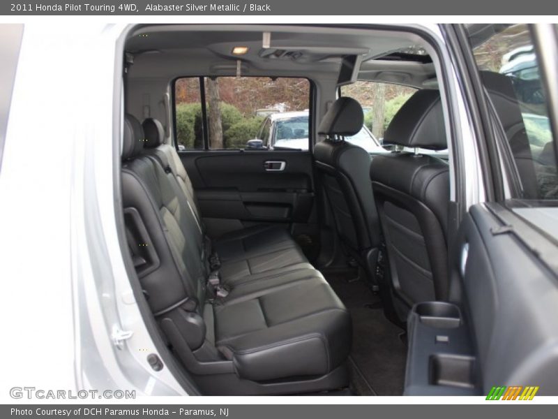 Alabaster Silver Metallic / Black 2011 Honda Pilot Touring 4WD
