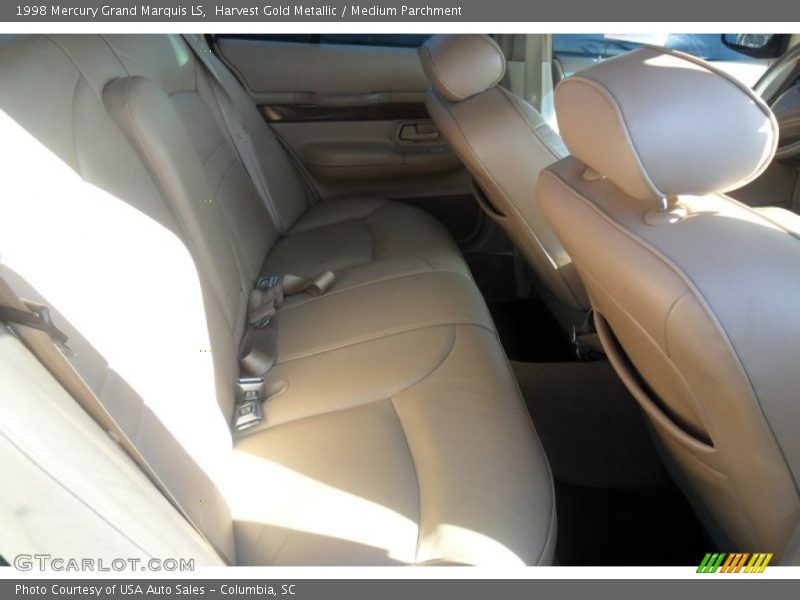 Harvest Gold Metallic / Medium Parchment 1998 Mercury Grand Marquis LS