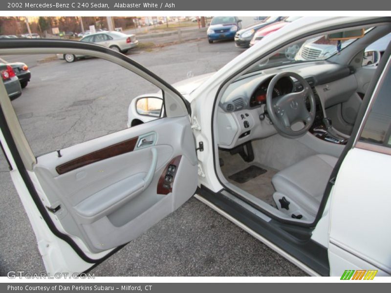 Alabaster White / Ash 2002 Mercedes-Benz C 240 Sedan