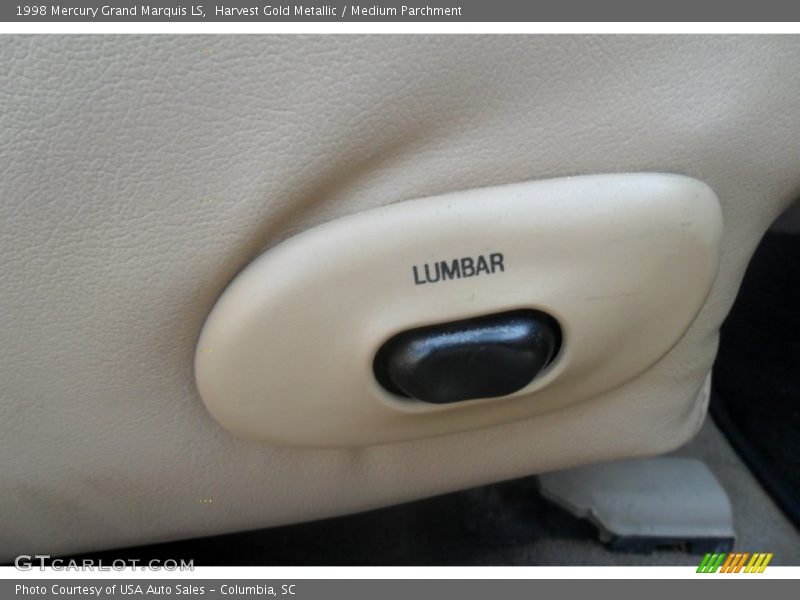 Harvest Gold Metallic / Medium Parchment 1998 Mercury Grand Marquis LS
