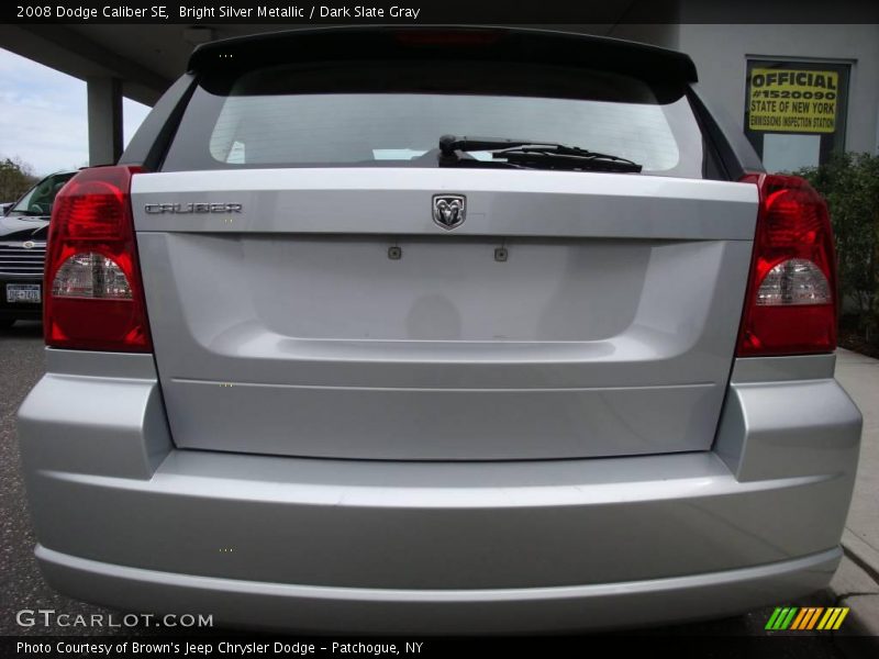 Bright Silver Metallic / Dark Slate Gray 2008 Dodge Caliber SE