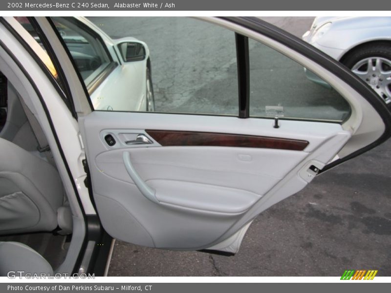 Alabaster White / Ash 2002 Mercedes-Benz C 240 Sedan