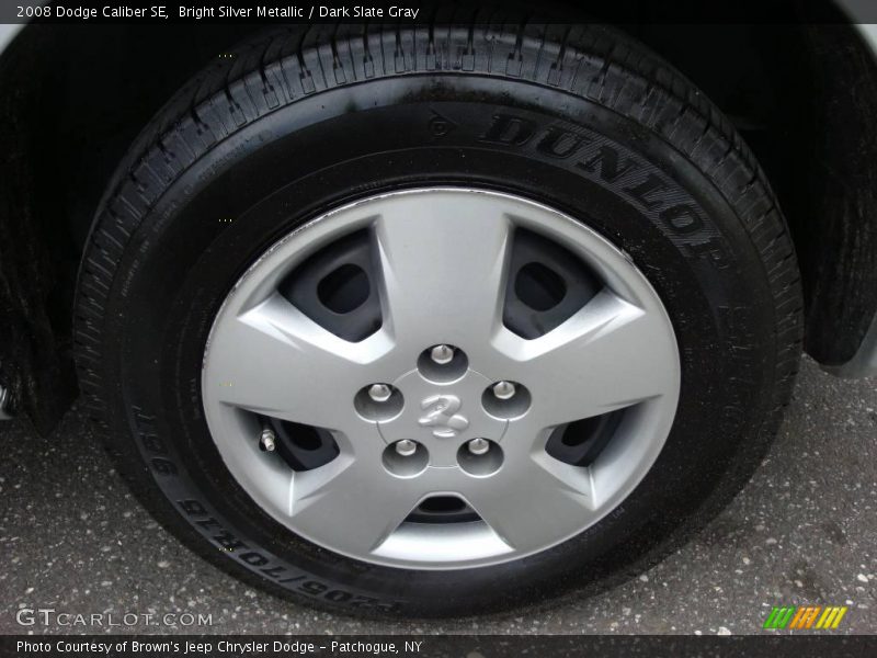 Bright Silver Metallic / Dark Slate Gray 2008 Dodge Caliber SE