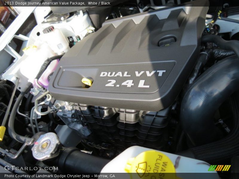 White / Black 2013 Dodge Journey American Value Package