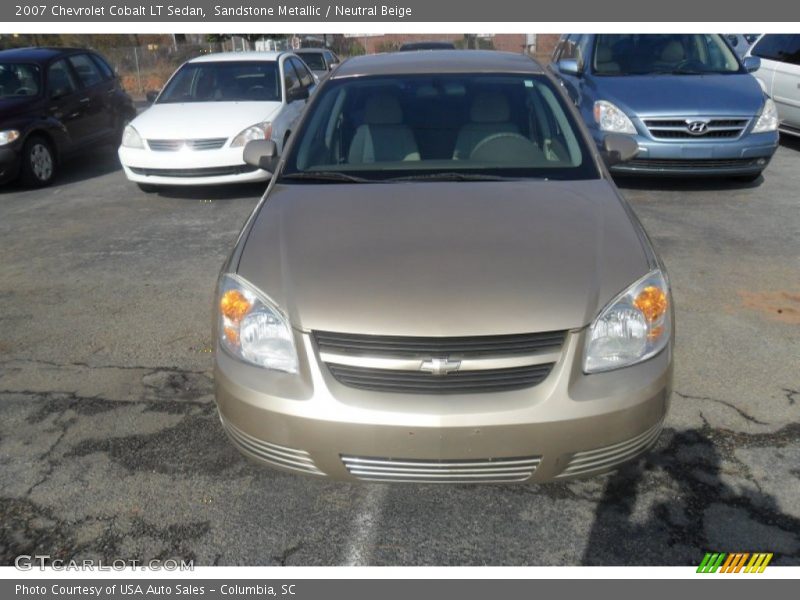 Sandstone Metallic / Neutral Beige 2007 Chevrolet Cobalt LT Sedan