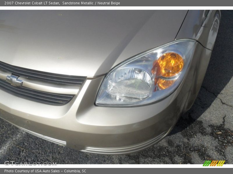 Sandstone Metallic / Neutral Beige 2007 Chevrolet Cobalt LT Sedan