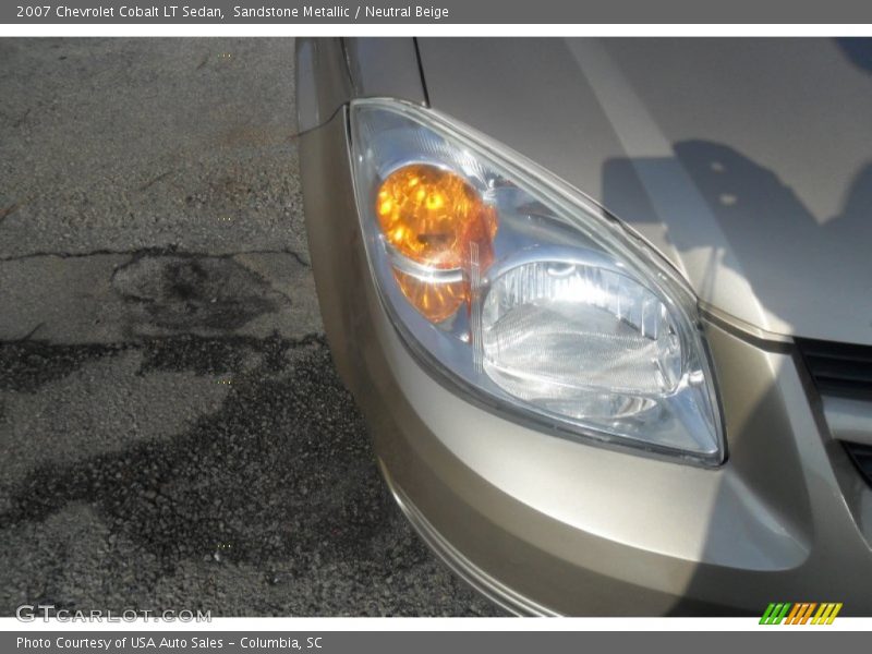 Sandstone Metallic / Neutral Beige 2007 Chevrolet Cobalt LT Sedan