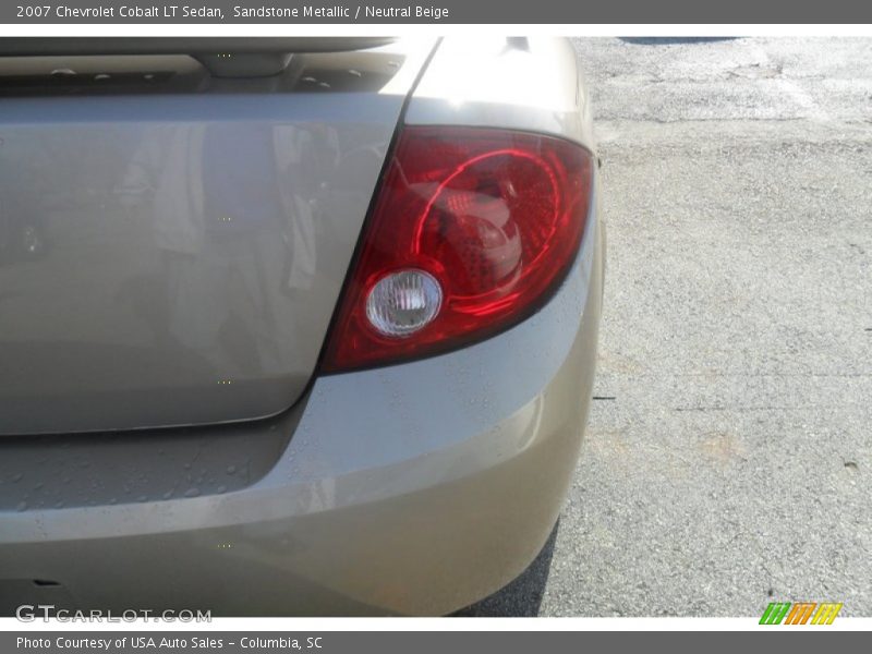 Sandstone Metallic / Neutral Beige 2007 Chevrolet Cobalt LT Sedan