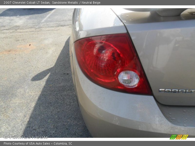 Sandstone Metallic / Neutral Beige 2007 Chevrolet Cobalt LT Sedan