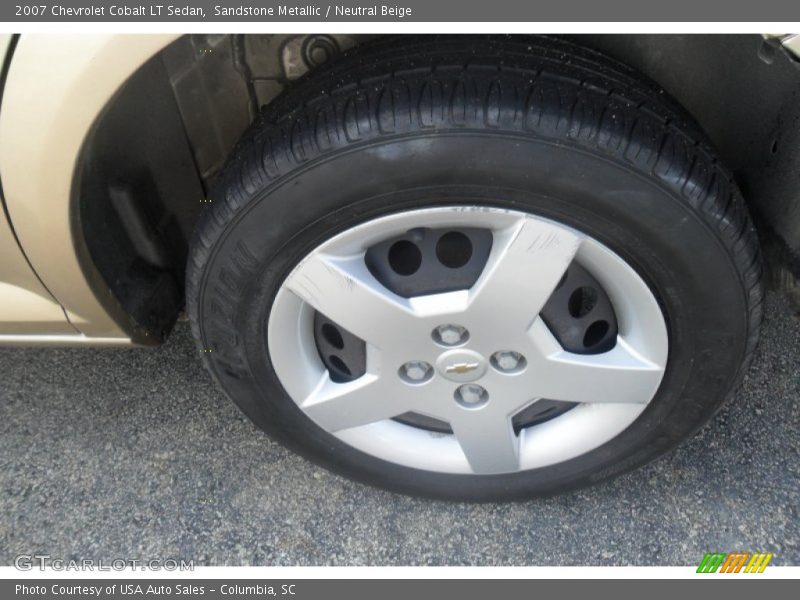 Sandstone Metallic / Neutral Beige 2007 Chevrolet Cobalt LT Sedan