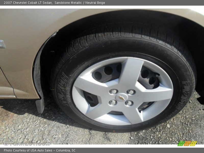 Sandstone Metallic / Neutral Beige 2007 Chevrolet Cobalt LT Sedan