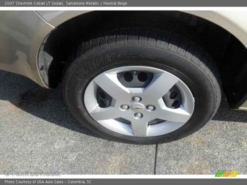 Sandstone Metallic / Neutral Beige 2007 Chevrolet Cobalt LT Sedan