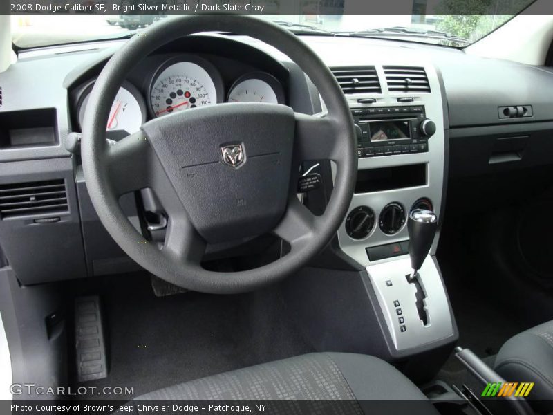 Bright Silver Metallic / Dark Slate Gray 2008 Dodge Caliber SE