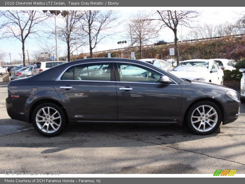 Taupe Gray Metallic / Ebony 2010 Chevrolet Malibu LTZ Sedan
