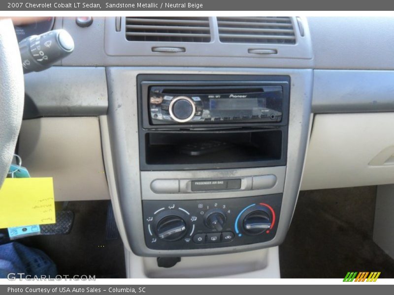 Sandstone Metallic / Neutral Beige 2007 Chevrolet Cobalt LT Sedan