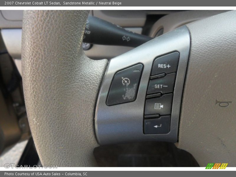 Sandstone Metallic / Neutral Beige 2007 Chevrolet Cobalt LT Sedan