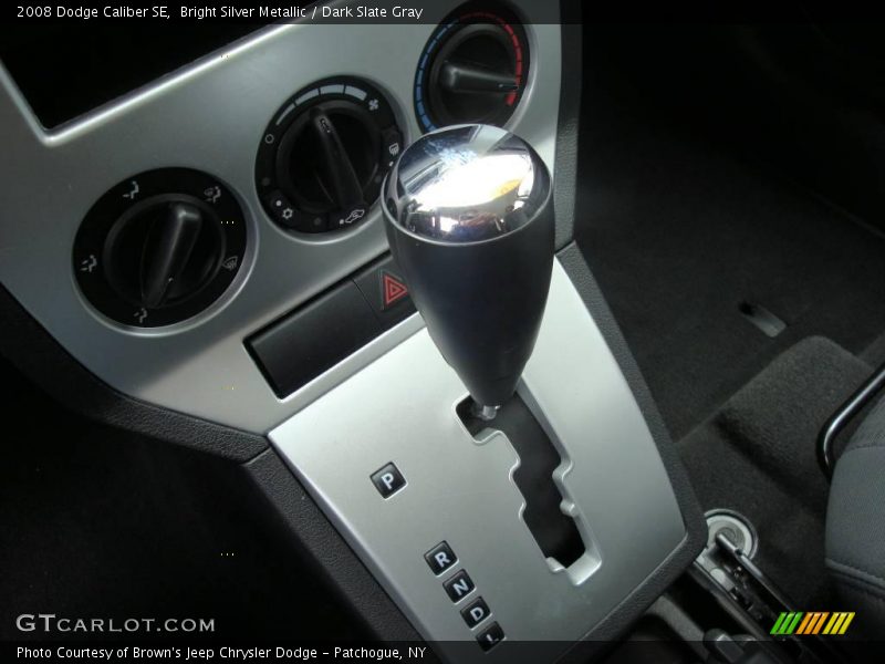 Bright Silver Metallic / Dark Slate Gray 2008 Dodge Caliber SE