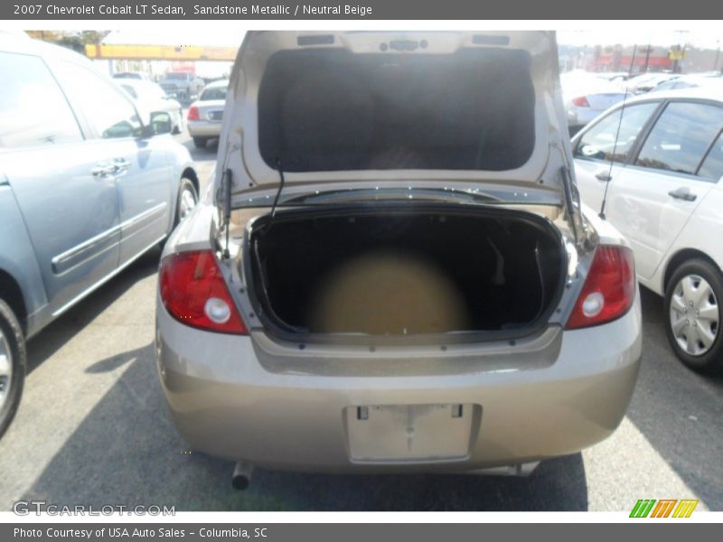 Sandstone Metallic / Neutral Beige 2007 Chevrolet Cobalt LT Sedan