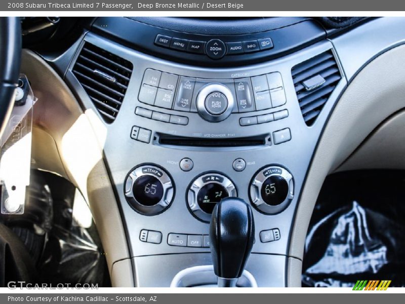 Deep Bronze Metallic / Desert Beige 2008 Subaru Tribeca Limited 7 Passenger