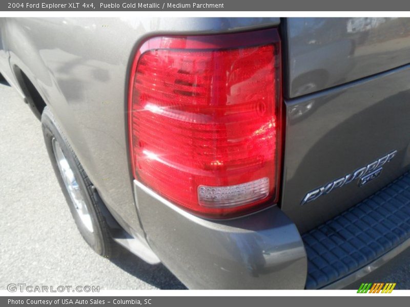 Pueblo Gold Metallic / Medium Parchment 2004 Ford Explorer XLT 4x4