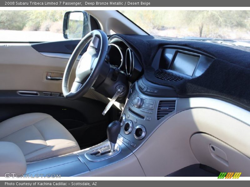 Deep Bronze Metallic / Desert Beige 2008 Subaru Tribeca Limited 7 Passenger