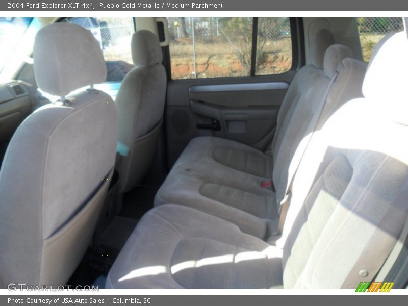 Pueblo Gold Metallic / Medium Parchment 2004 Ford Explorer XLT 4x4