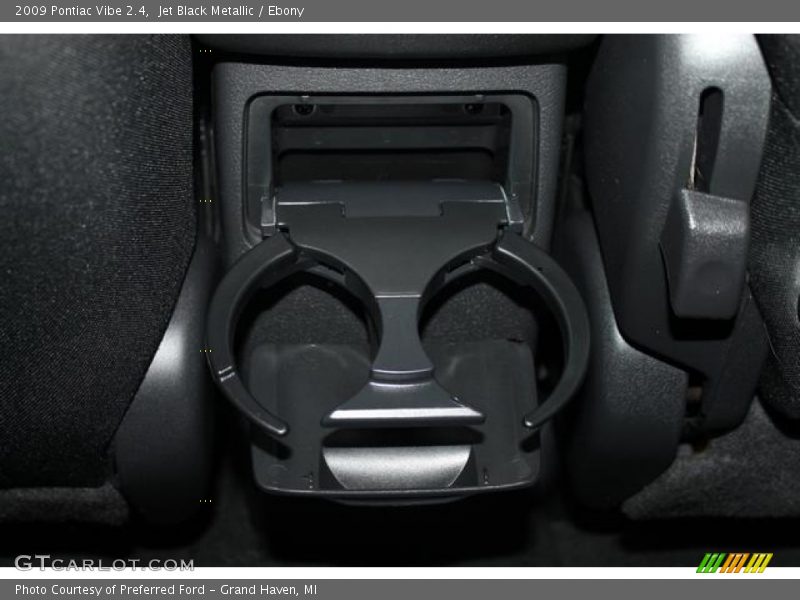 Jet Black Metallic / Ebony 2009 Pontiac Vibe 2.4