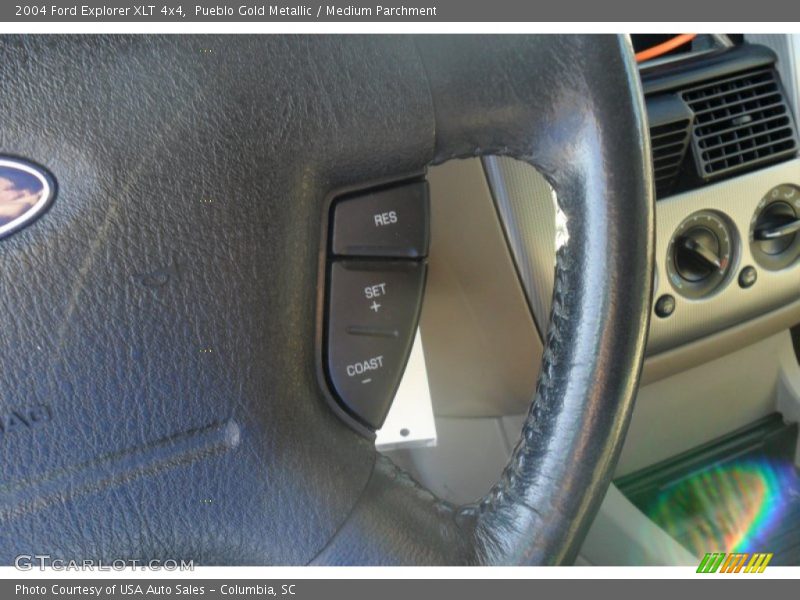 Pueblo Gold Metallic / Medium Parchment 2004 Ford Explorer XLT 4x4