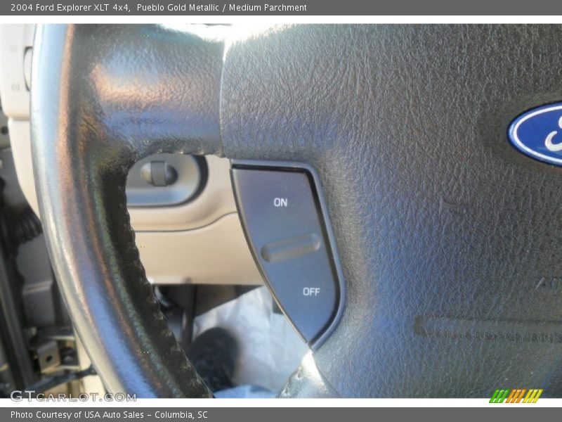 Pueblo Gold Metallic / Medium Parchment 2004 Ford Explorer XLT 4x4