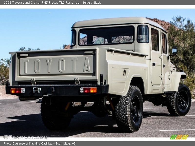  1963 Land Cruiser FJ45 Pickup TLC RestoMod Beige