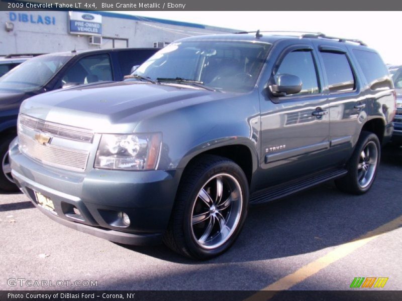 Blue Granite Metallic / Ebony 2009 Chevrolet Tahoe LT 4x4