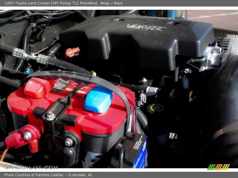 1963 Land Cruiser FJ45 Pickup TLC RestoMod Engine - GM Vortec
